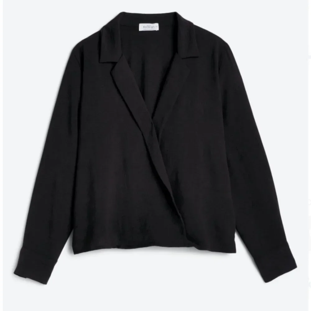 Collared Surplice blouse - Picture 1 of 5